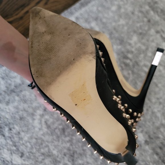 Black Spiked Booties - Picture 5 of 5